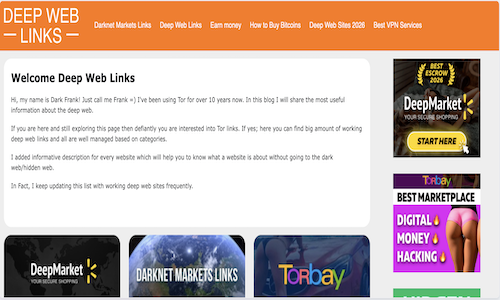 Deep Web Links